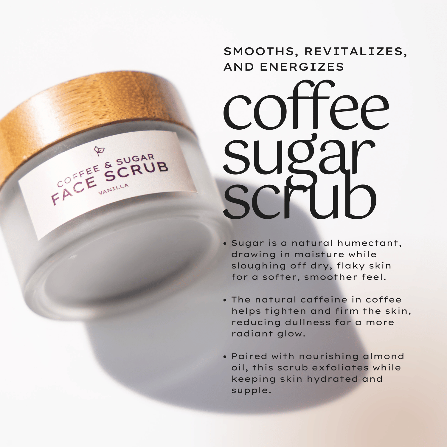 Coffee and Sugar Face Scrub