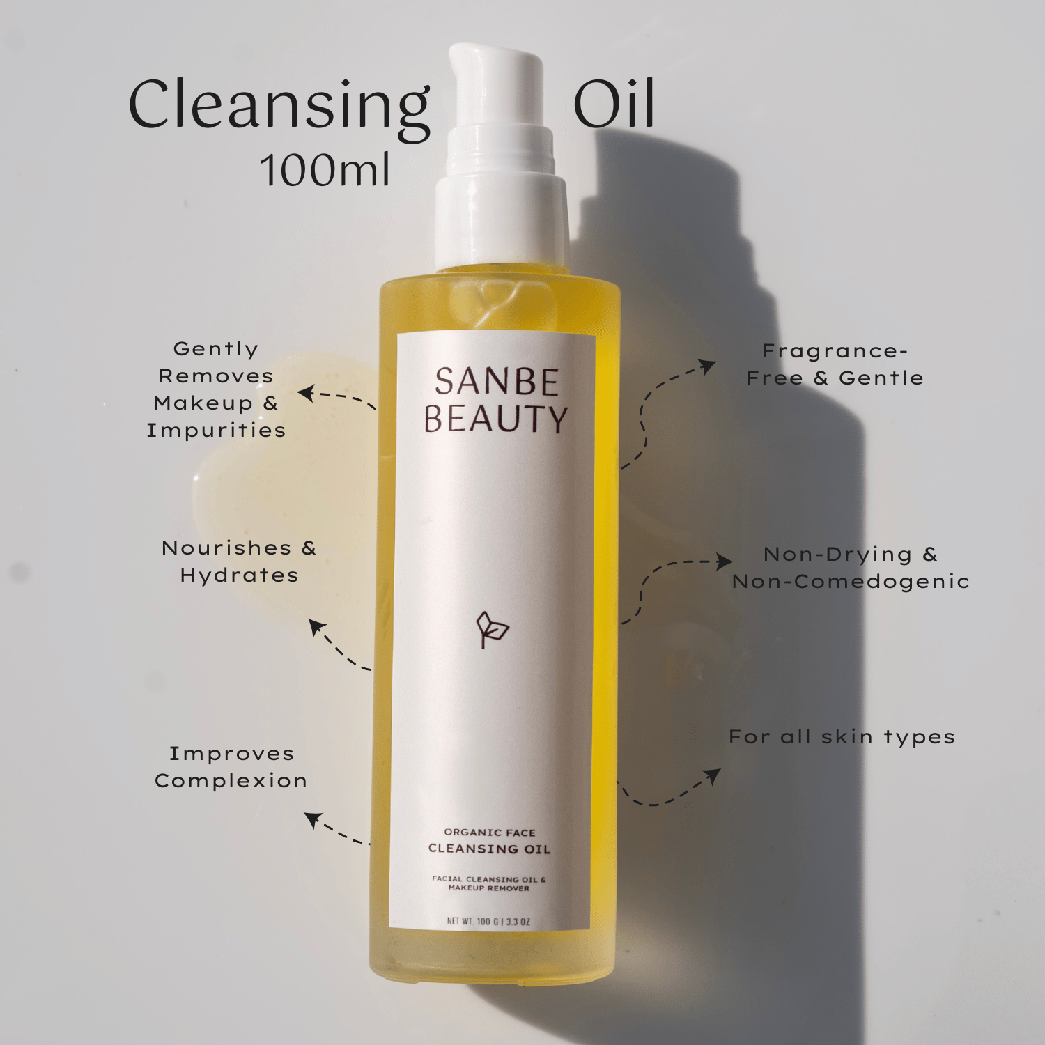 Organic Face Cleansing Oil