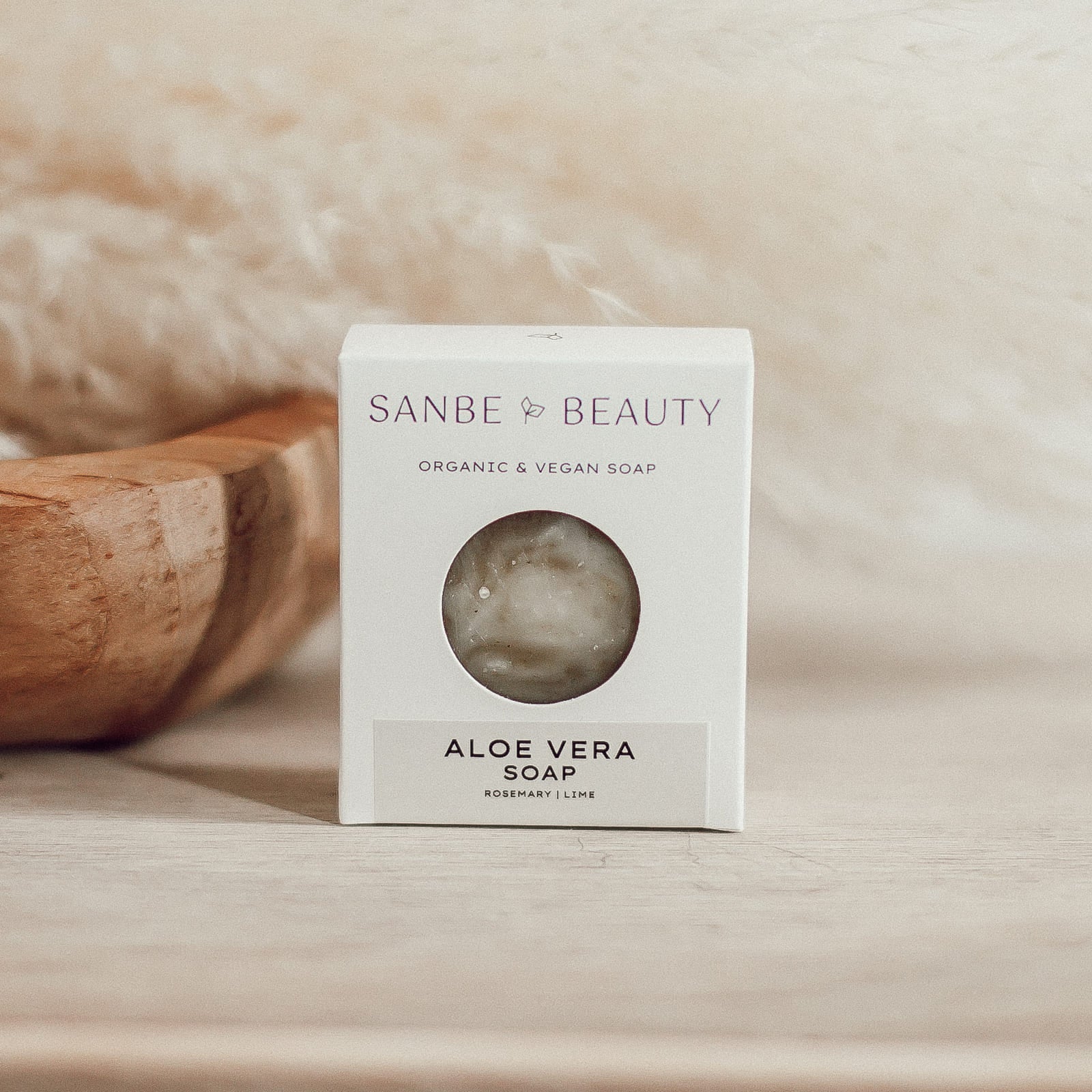 Organic Aloe Vera and Nettle Leaf Soap - Sanbe Beauty, LLC